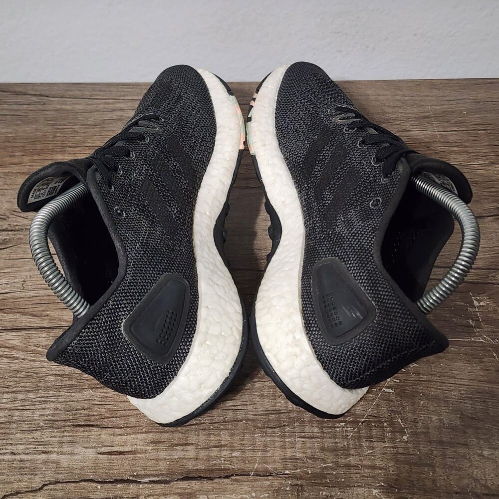 Adidas Pureboost DPR Women's Athletic Running Shoes Sneakers Size 7.5 Black - Picture 5 of 9